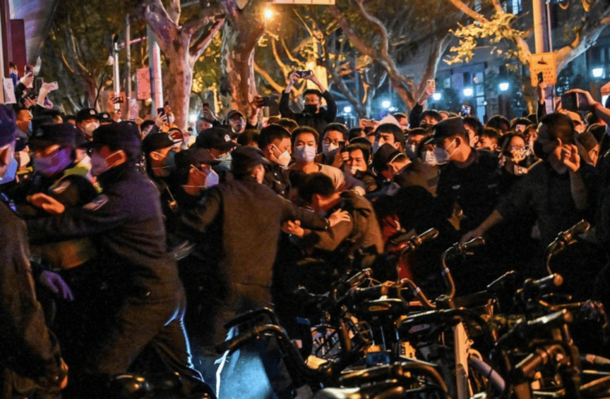 proteste Cina covid